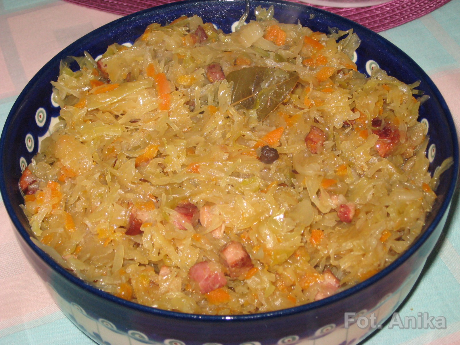 Тушеная капуста польская
